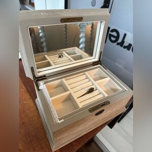 Pottery Barn NEW Livingston Jewelry Box